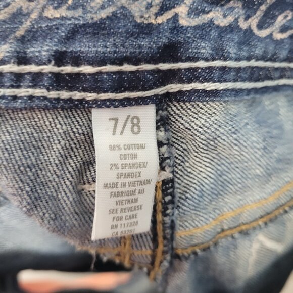 Vintage y2k Aeropostale low rise micro shorts spears hilton party size 7/8 - Picture 3 of 6